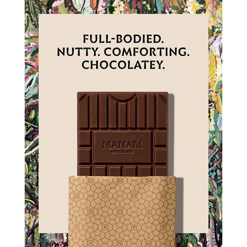 Manam Chocolate Indian Origin Tablet No. 3 | 67% Dark