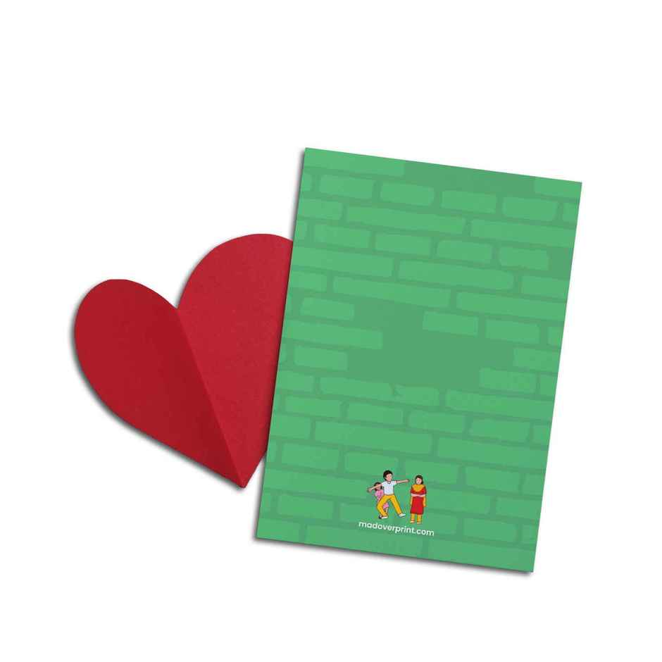 Great Wall Of Papa Card | Mad Over Prints