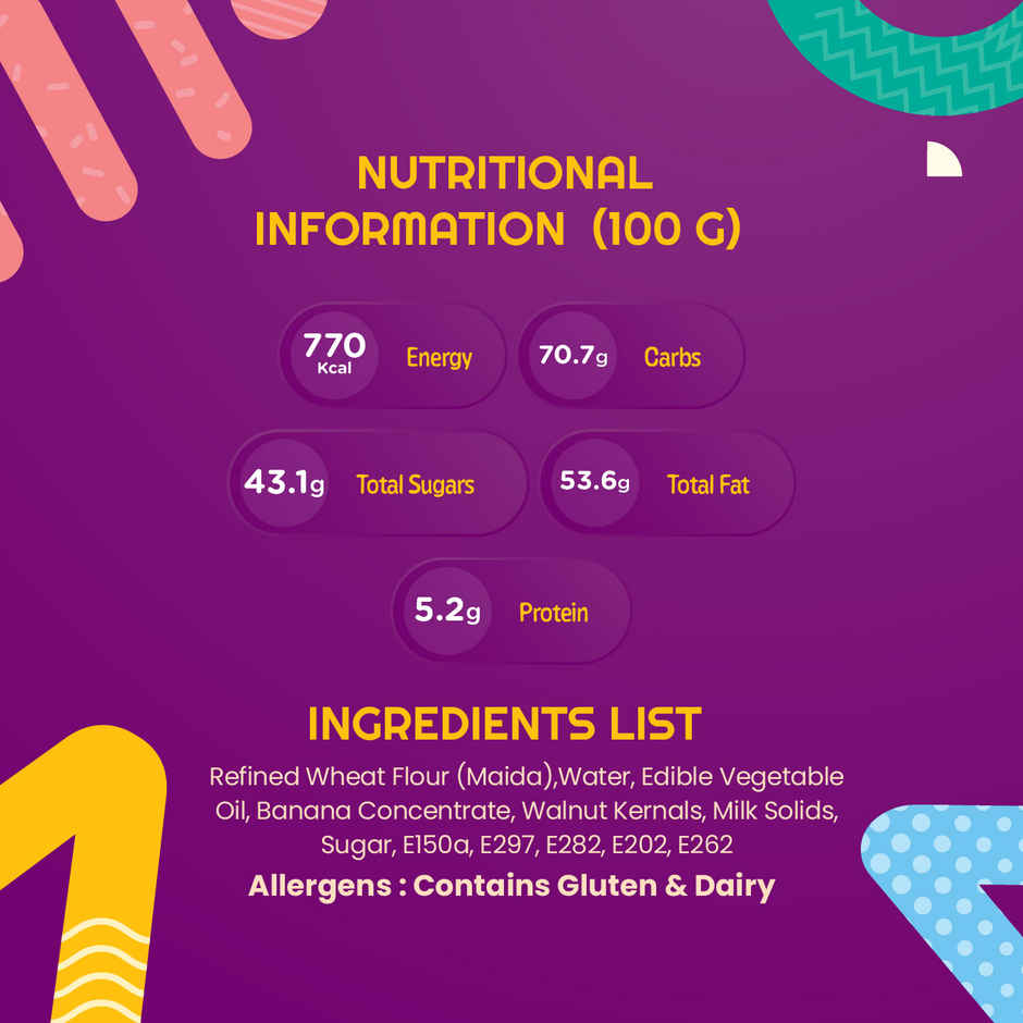 CakeZone Banana Walnut Cake Combo 