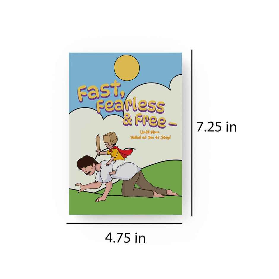 Fast Fearless Dad Card | Mad Over Prints