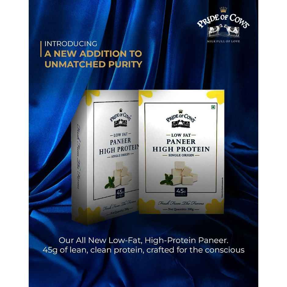 Pride of Cows Low Fat High Protein Paneer