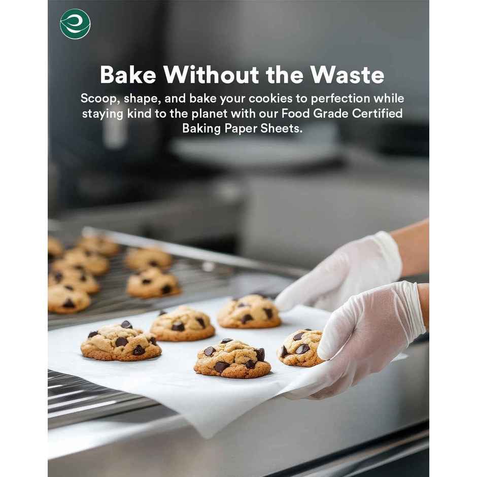 Eco Soul Baking Paper Sheets | Butter Paper & Parchment Paper | 100 Count | 11 x 10 Inch
