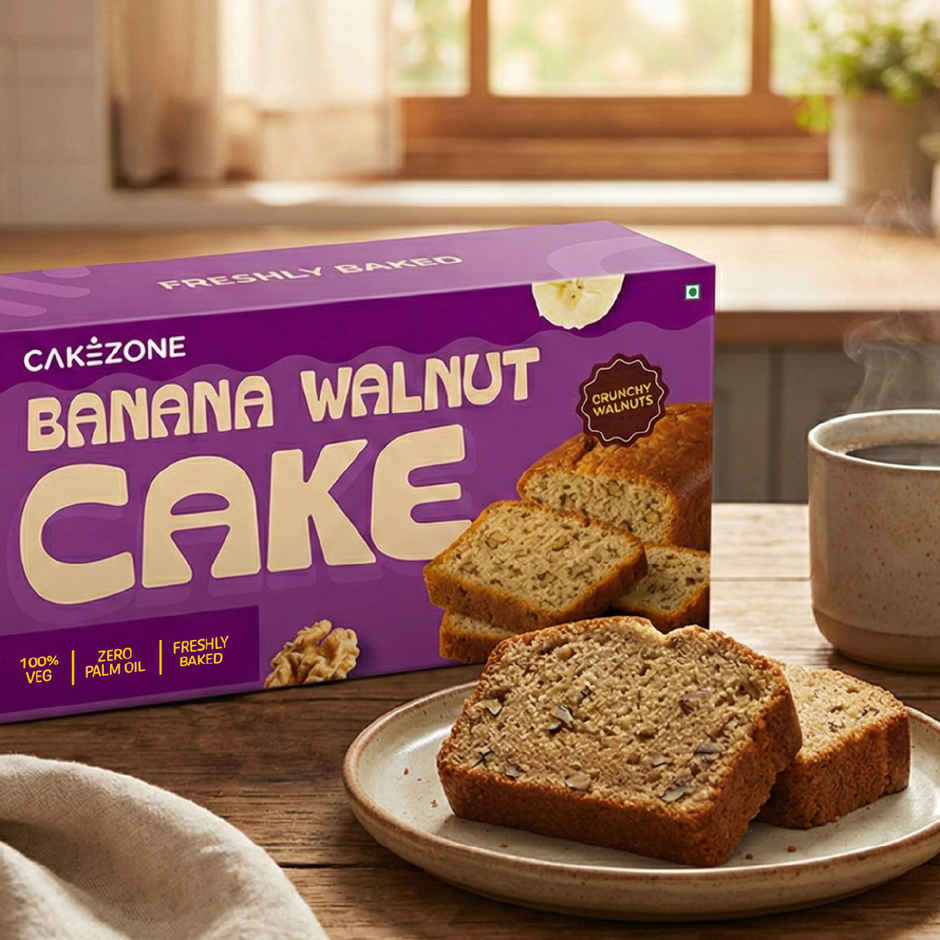 CakeZone Banana Walnut Cake