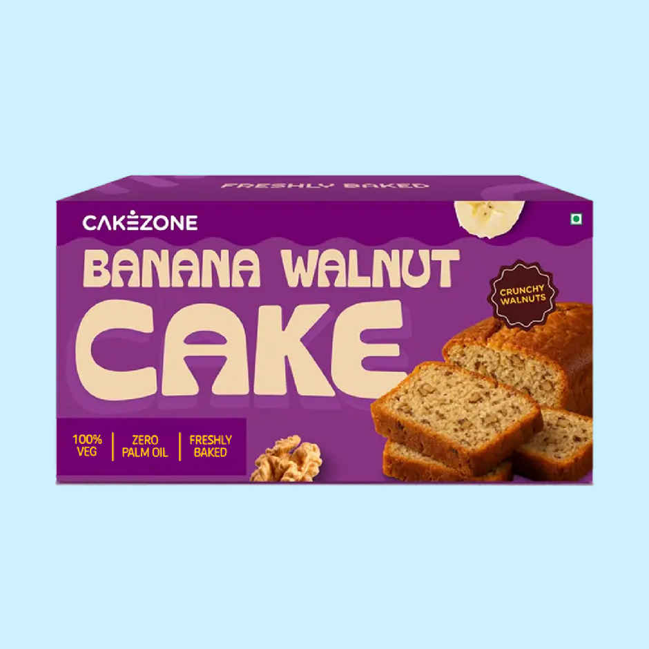 CakeZone Banana Walnut Cake Combo 