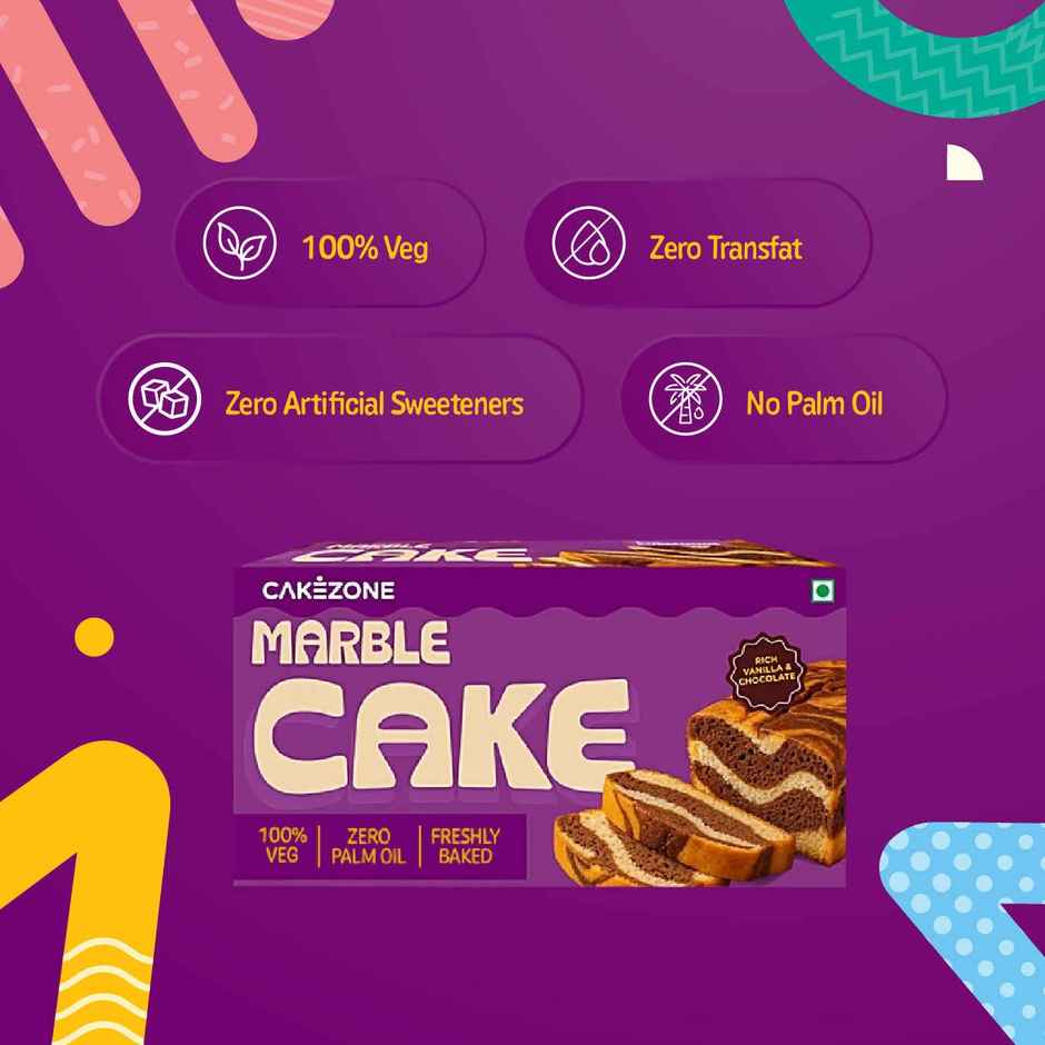 Cakezone Marbel Cake | Zero Palm Oil | Freshly Baked