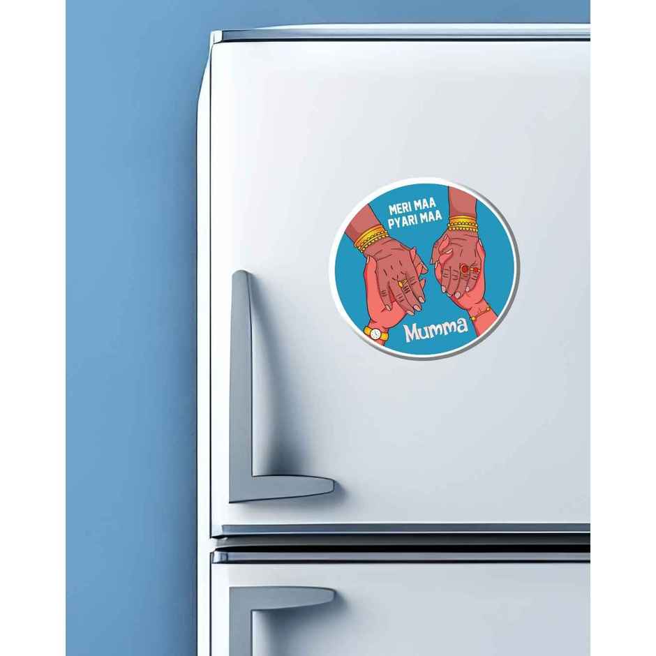 Pyari Maa Fridge Magnet | Mad Over Print