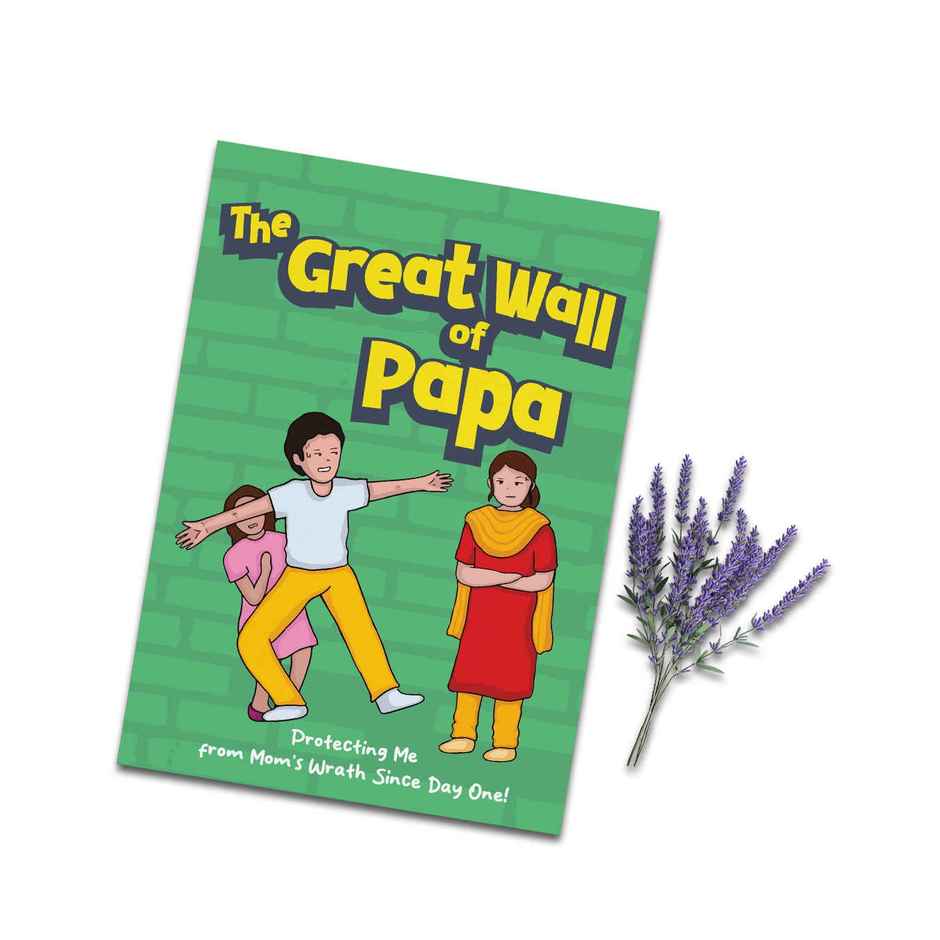 Great Wall Of Papa Card | Mad Over Prints
