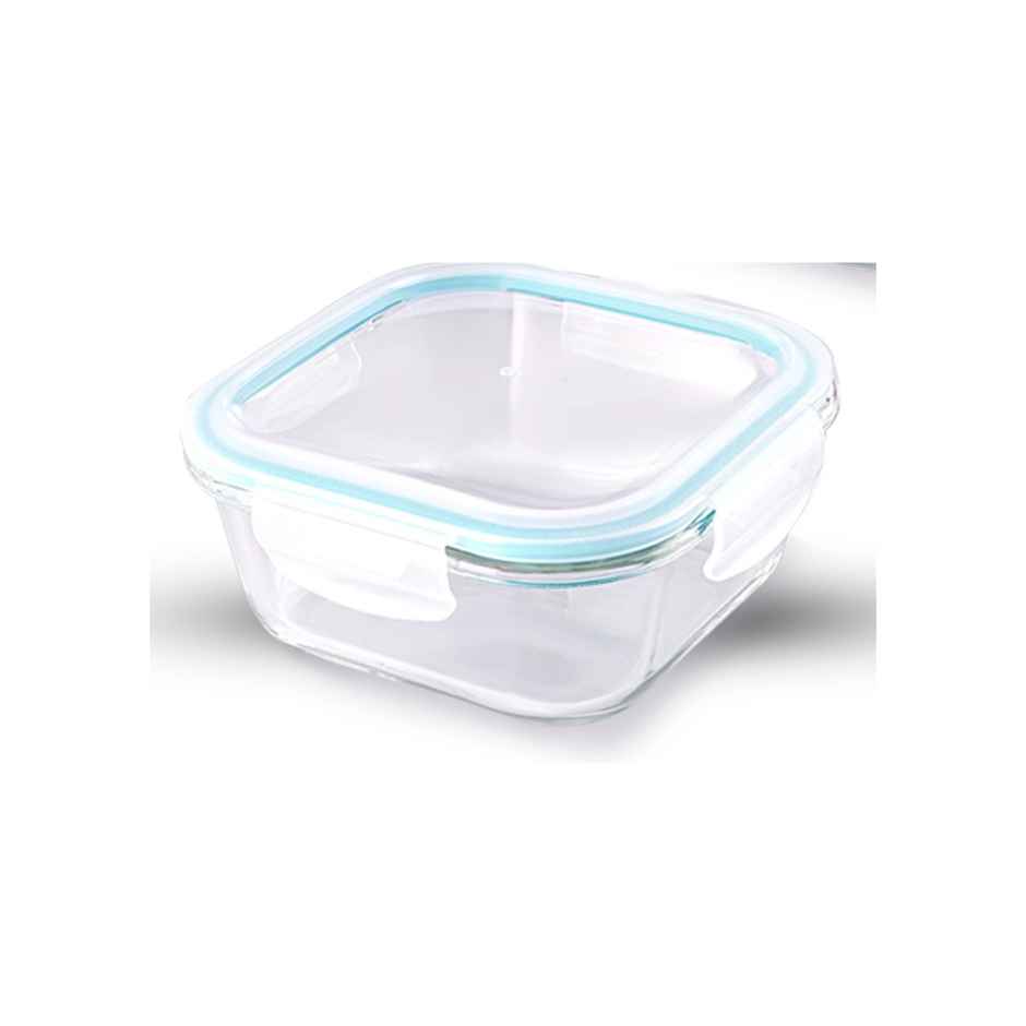 Attro Borosilicate Container Glassox Classic Square 310 ml