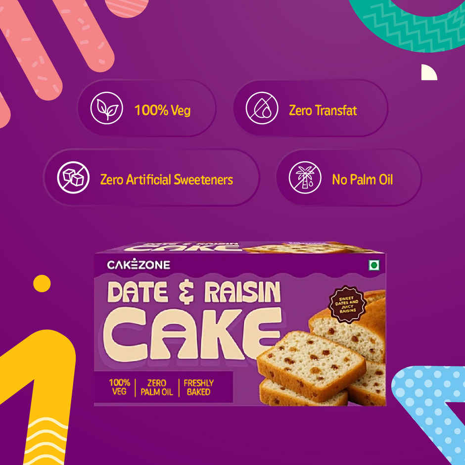 CakeZone Date & Raisin Cake Combo 
