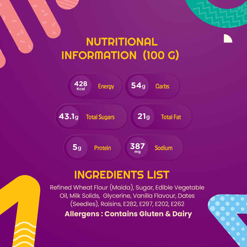 CakeZone Date & Raisin Cake