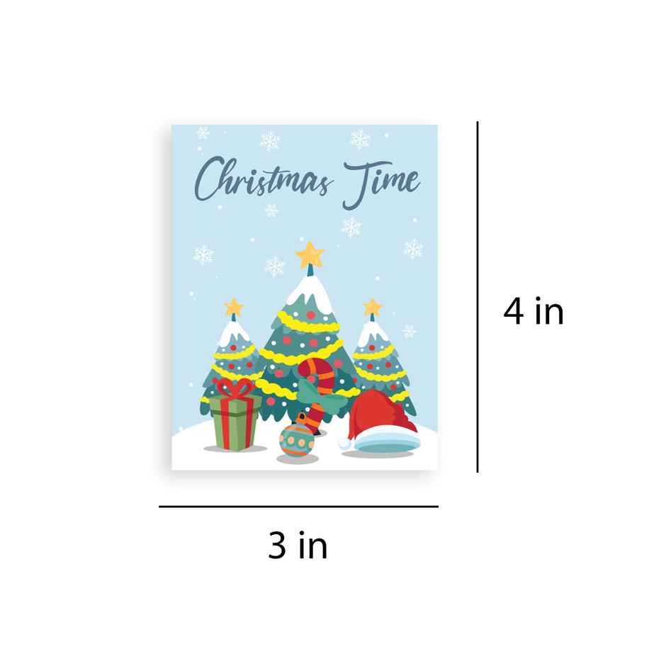 Christmas Time Gift Tags | Mad Over Print