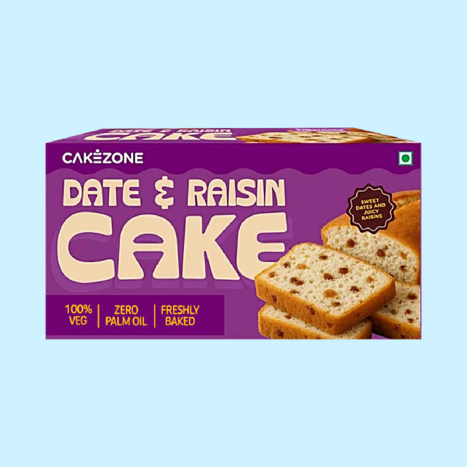 CakeZone Date & Raisin Cake