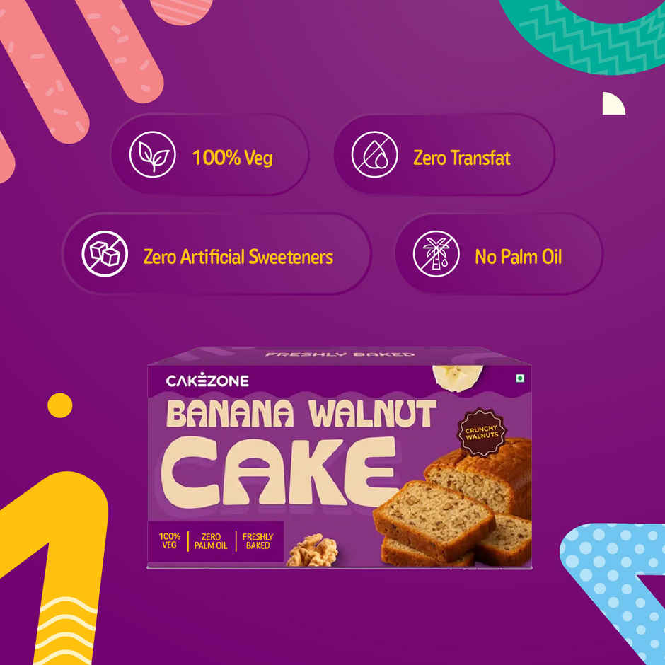 CakeZone Banana Walnut Cake