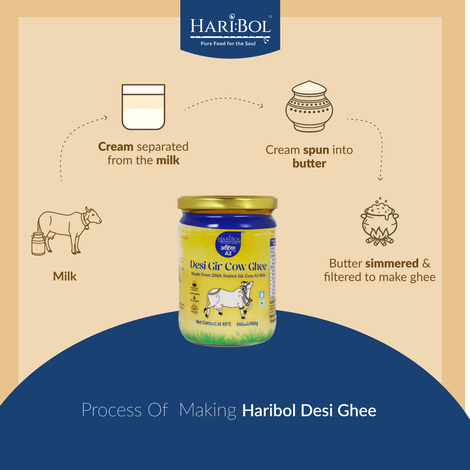 Haribol Desi Gir Cow Ghee