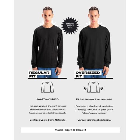 Bewakoof Men's Deathstroke Graphic Printed Oversized T-shirt | Black | L