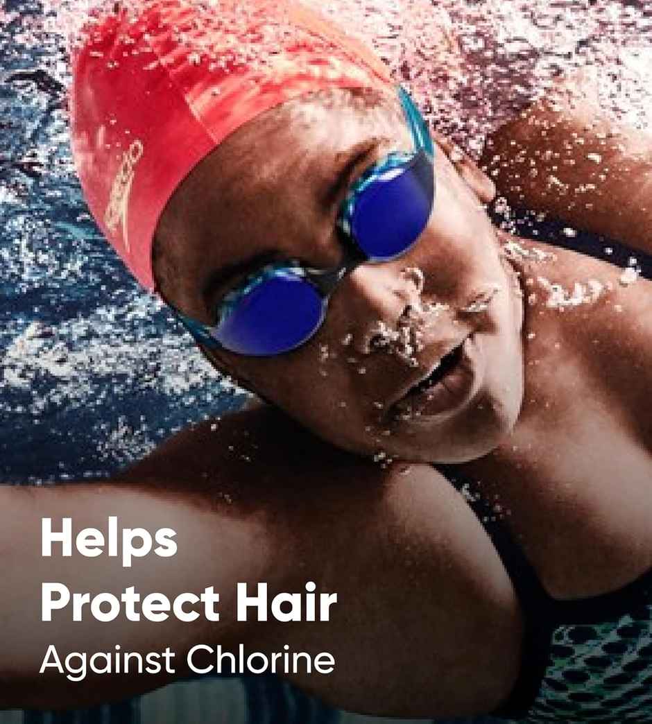 Speedo Unisex Adult Moulded Silicone Swim Cap - Blue