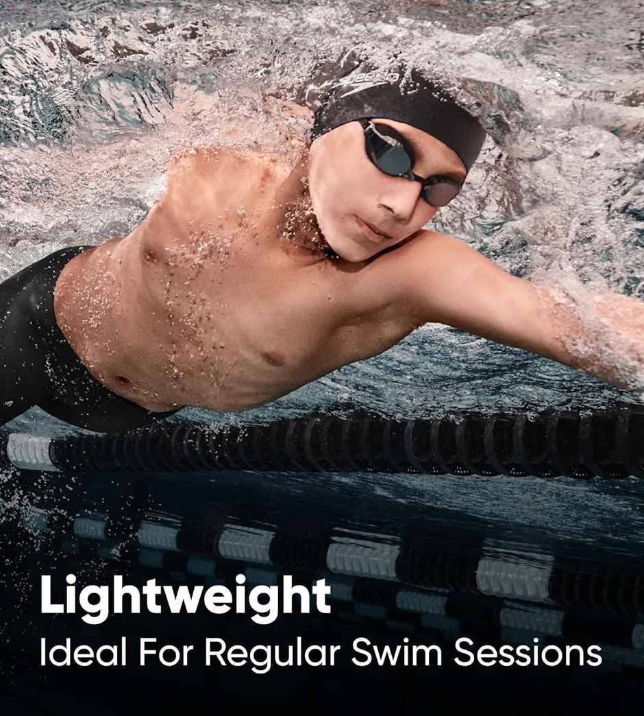 Speedo Unisex Adult Moulded Silicone Swim Cap - Blue