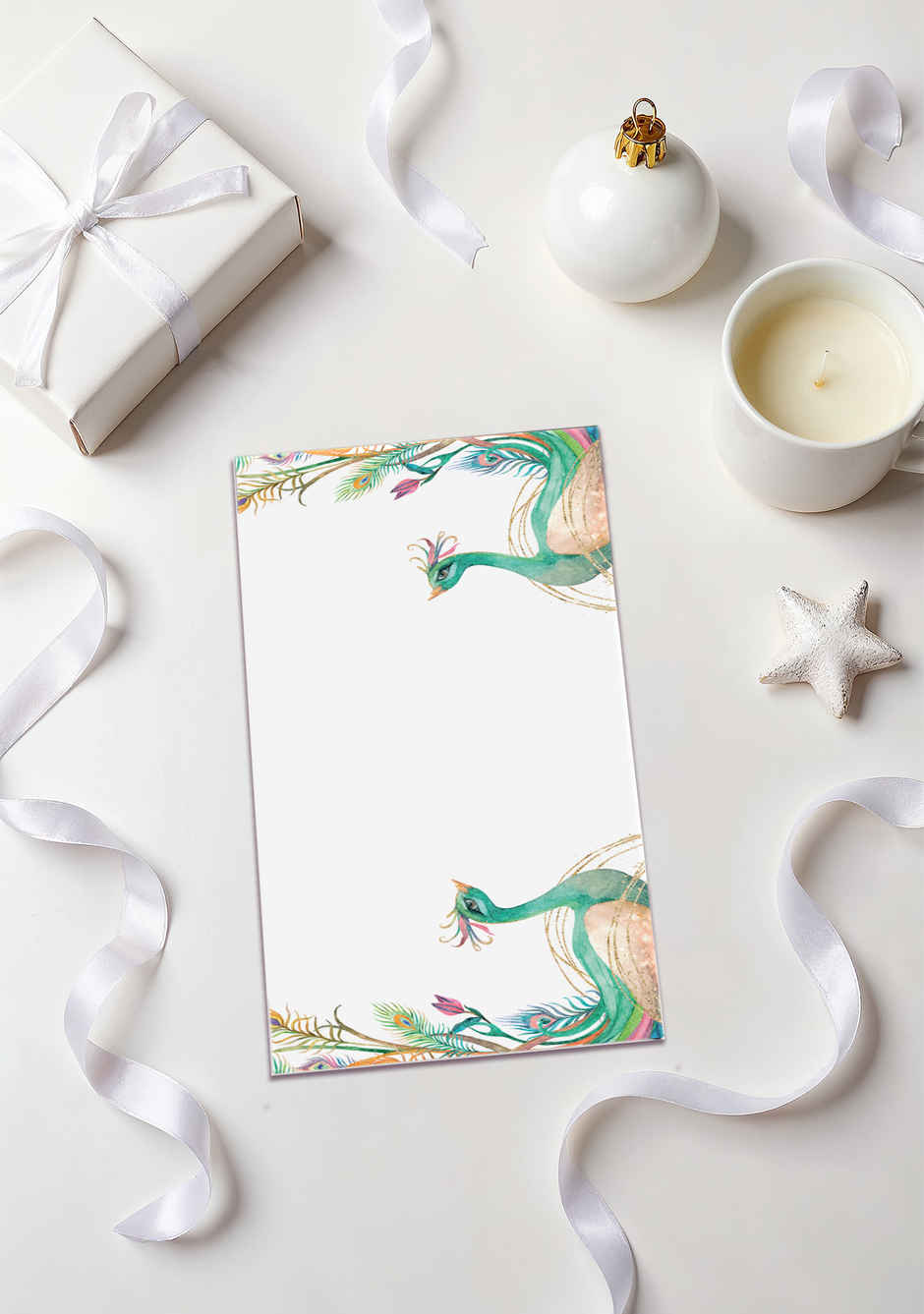 Peacock Envelope | Mad Over Prints