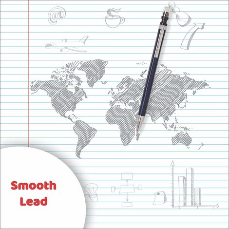 Cello Arc Mechanical Pencil Blister - 3 MP + 3 Lead Box