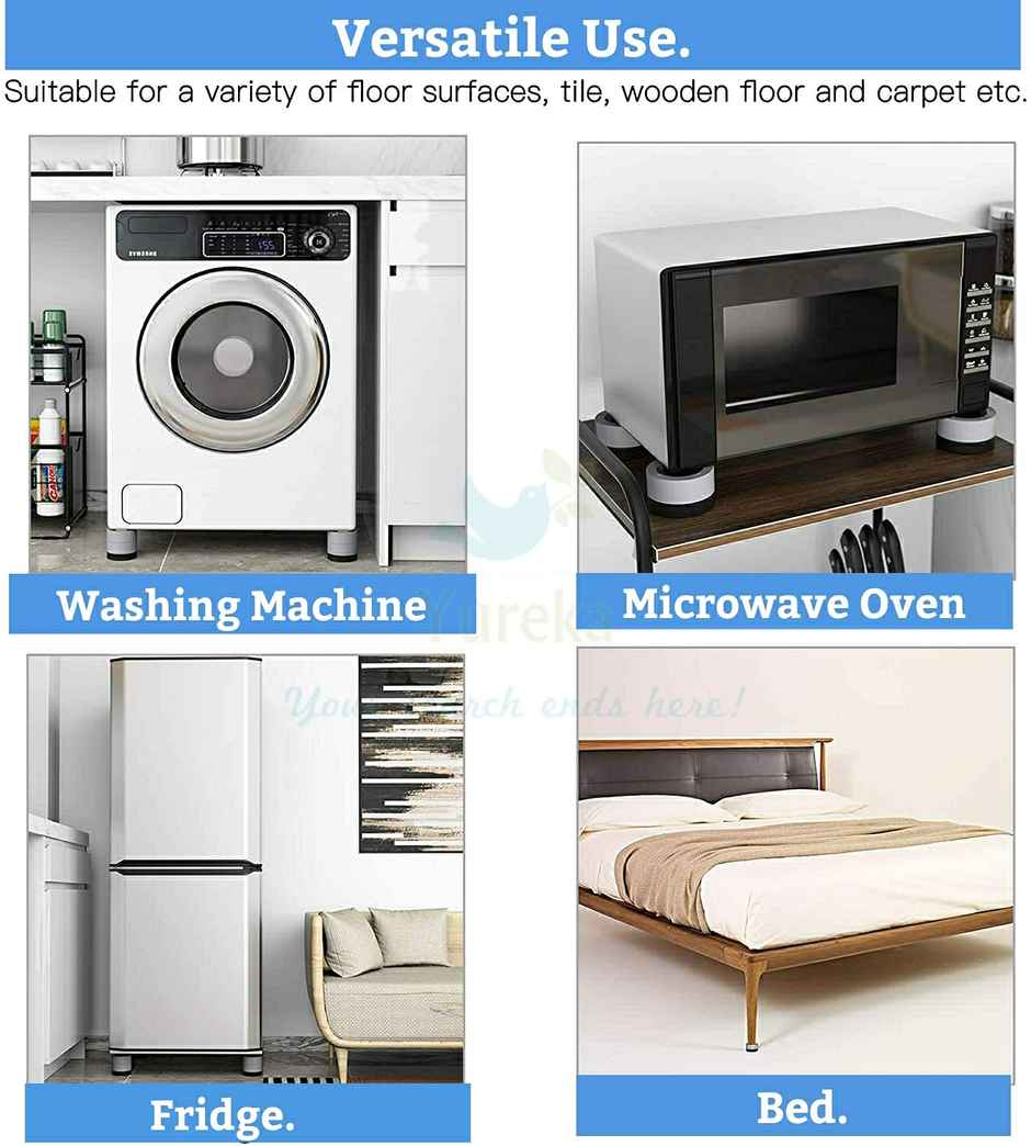Youbee Multi-Purpose Smart Round Vibration Pads For Washing Machine Tank Washer & Dryer