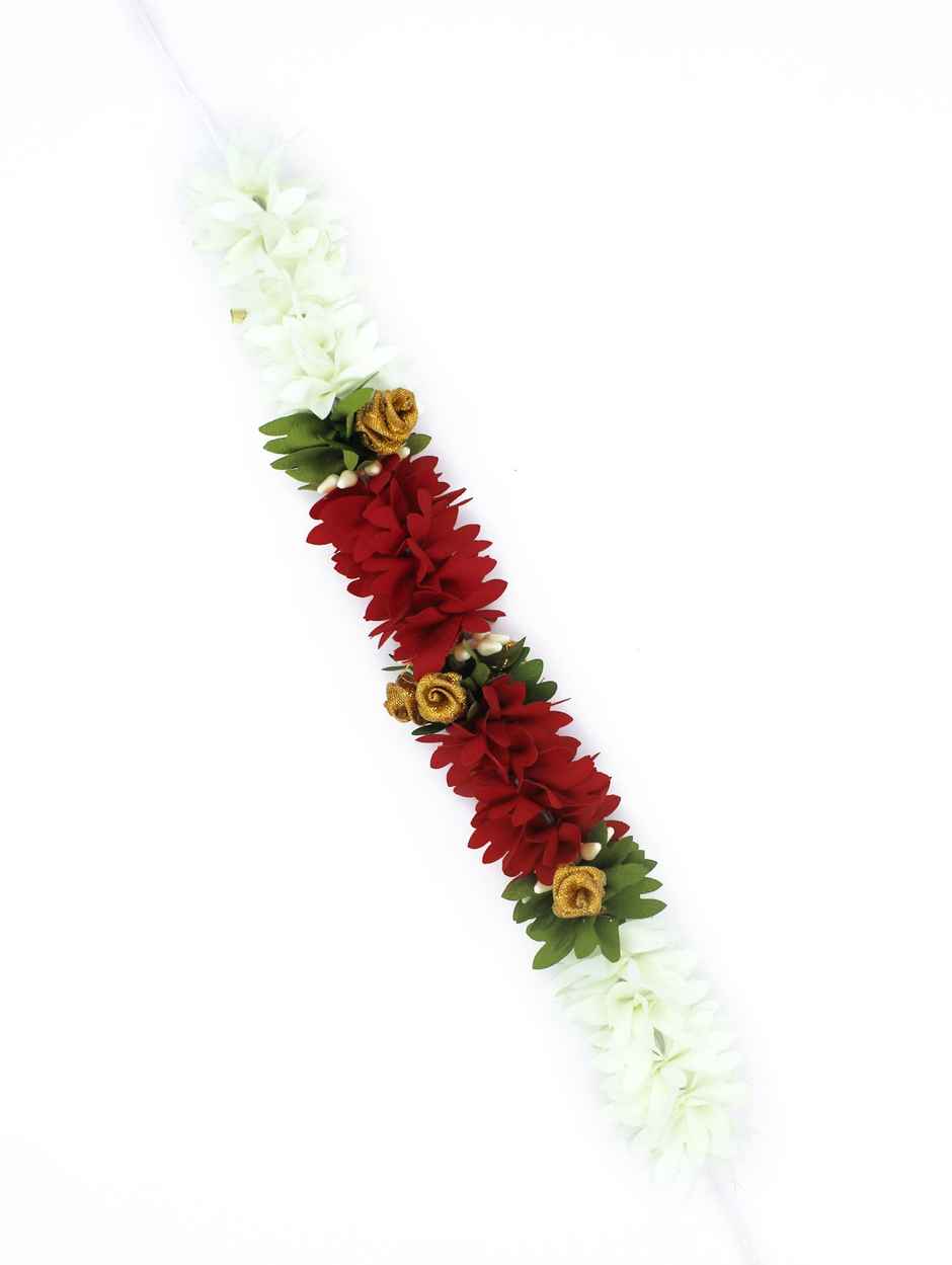 Jasmine Mogra Artificial Flower Gajra | Perfect for traditional occasions | Multicolour | Se7en