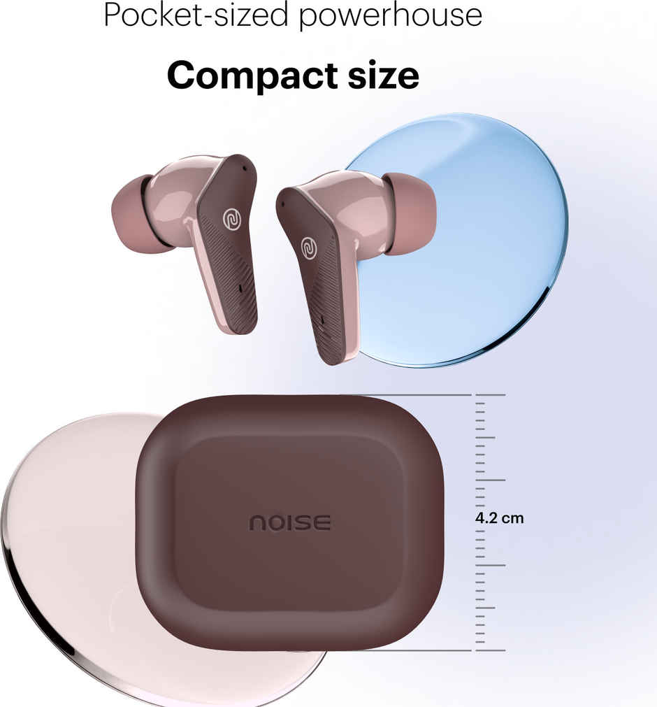Noise Buds VS102 Neo 40H Playtime 4 Mic ENC 11mm Driver Instacharge TWS Earbuds | Deep wine