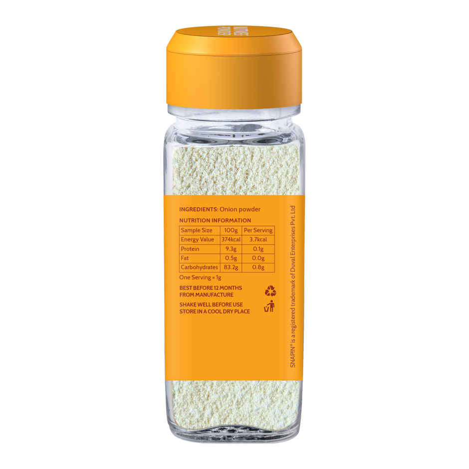 Snapin Garlic (Lahsun) Powder (40g) & Snapin White Onion Powder (40g) Combo