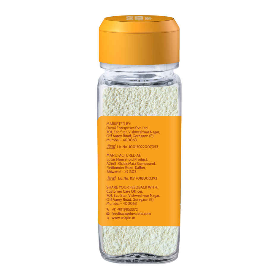 Snapin Garlic (Lahsun) Powder (40g) & Snapin White Onion Powder (40g) Combo