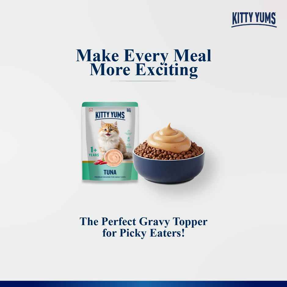 Kitty Yums Tuna Mousse Adult Cat Wet Food