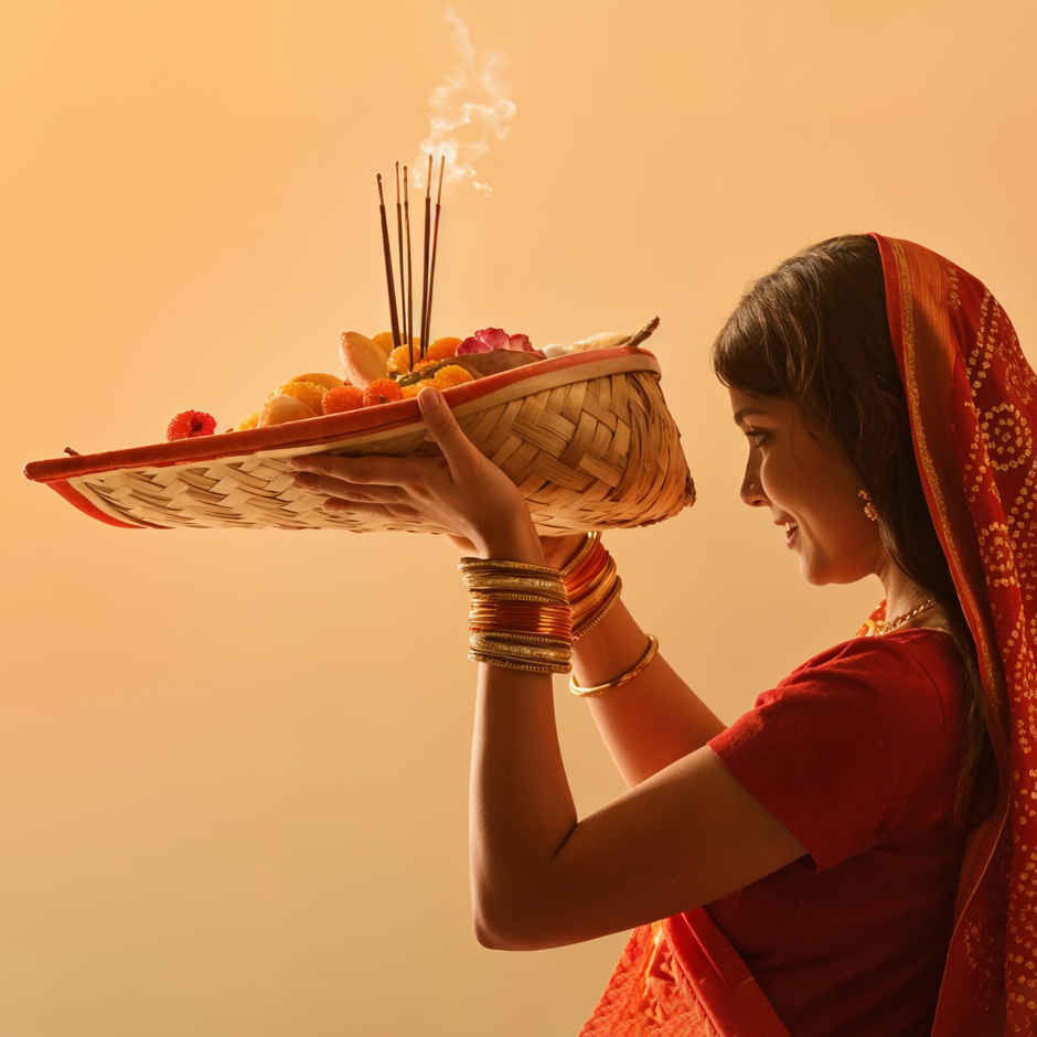 Traditional Bamboo Supli | Chhath Puja Religious Accessory | Oye Happy