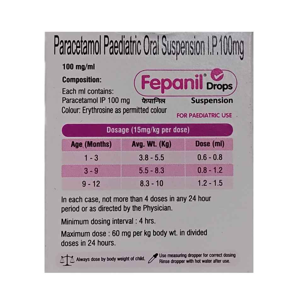 Fepanil Banana Flavour Drop