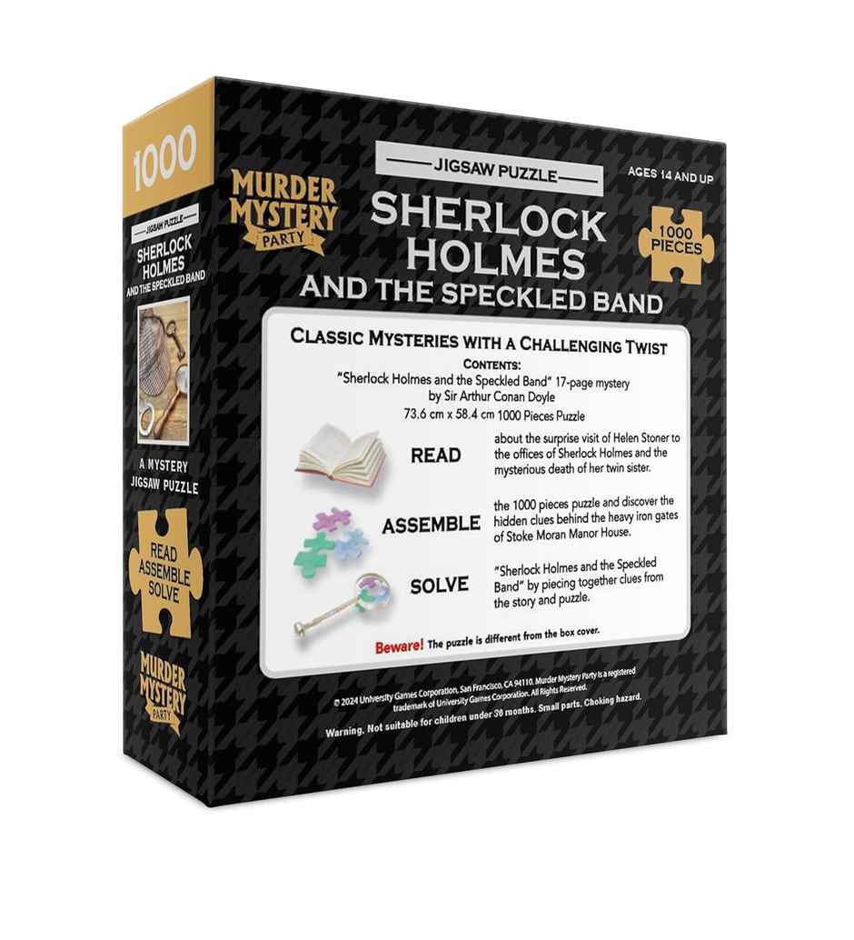 Funskool SHERLOCK HOLMES AND THE SPECKLED BAND - 1000 PCS PUZZLE-9600800