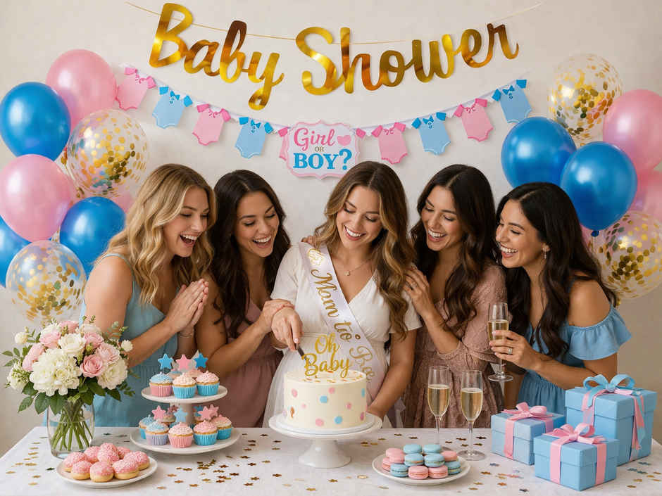Baby Shower Decoration Kit for Mom To Be Party with Banners & Balloons | BeyondLuv