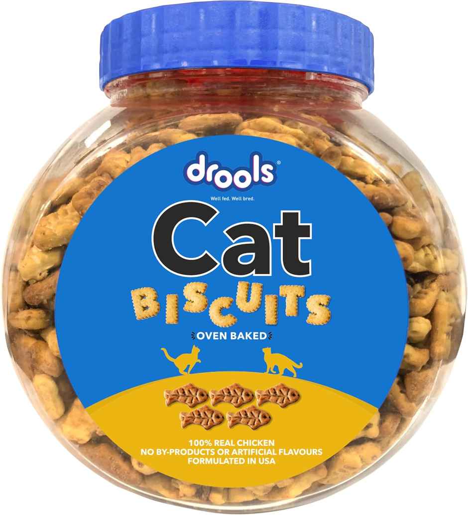 Drools Cat Biscuits Oven Baked Jar