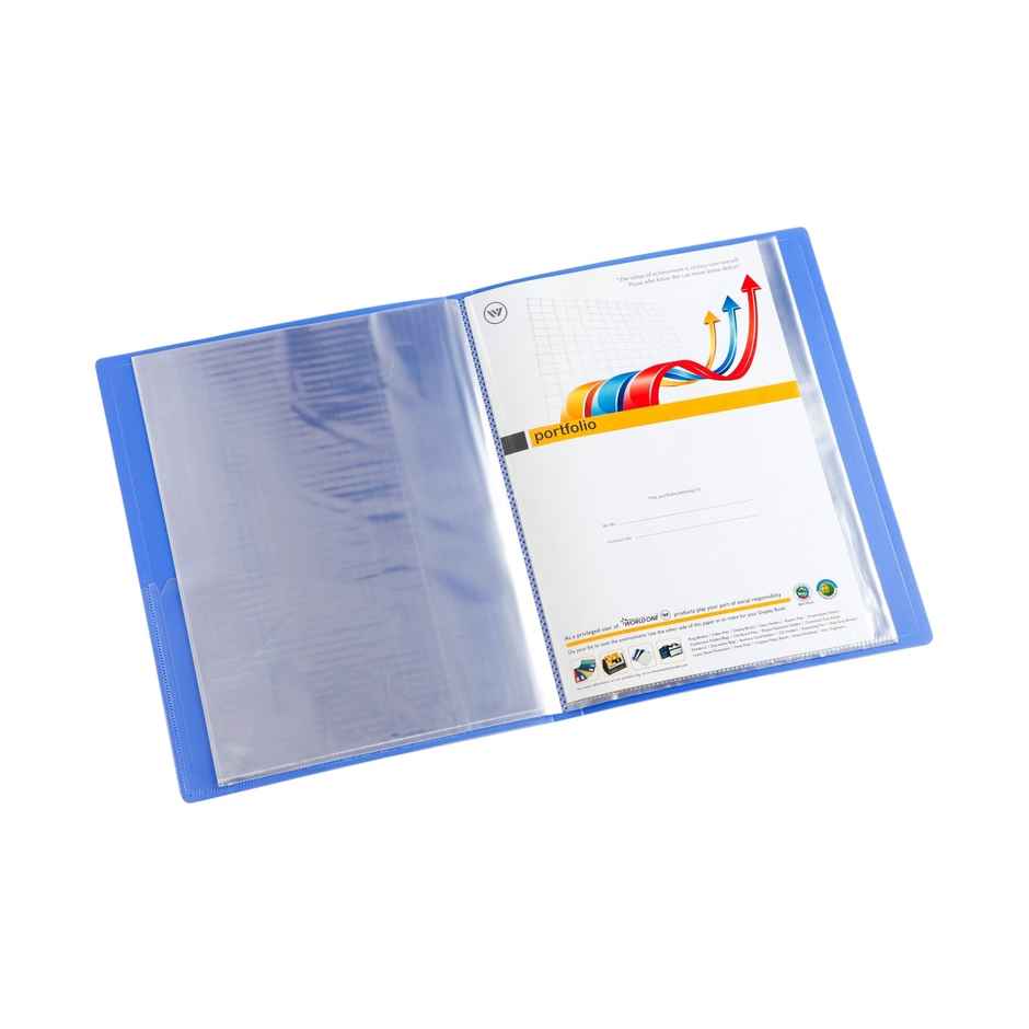 Worldone A4 Display Book- 20 POCKETS