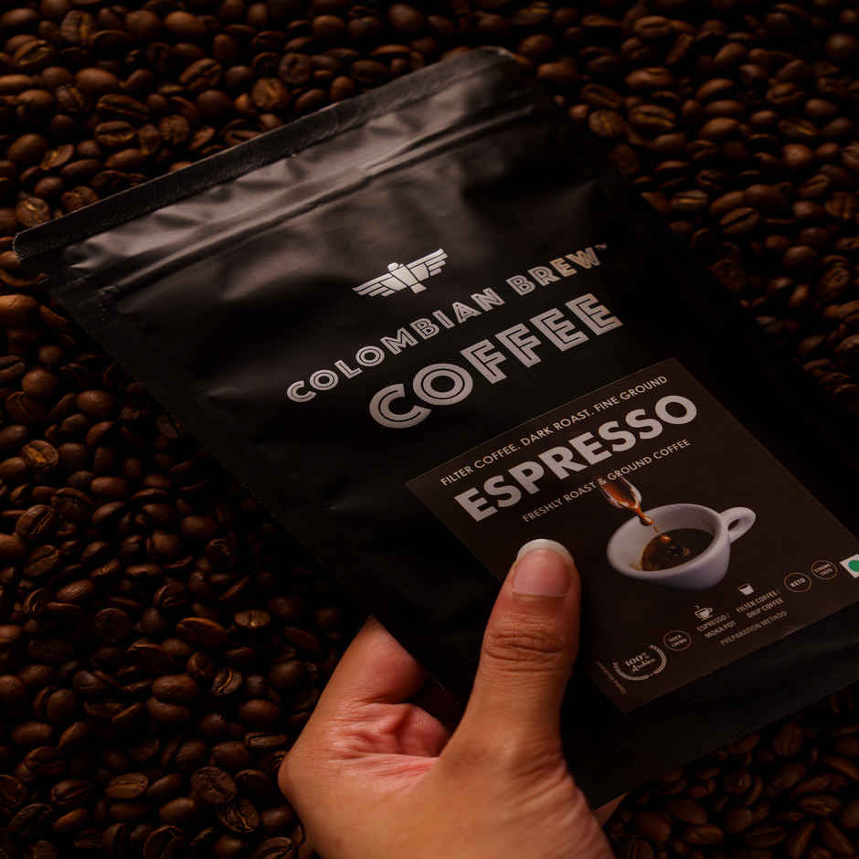 Colombian Brew Espresso Filter Coffee Powder