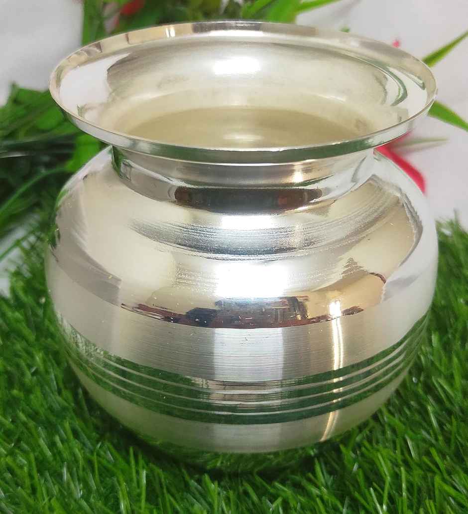 Silver Polished Pooja Lota | 300 ml | Chandar