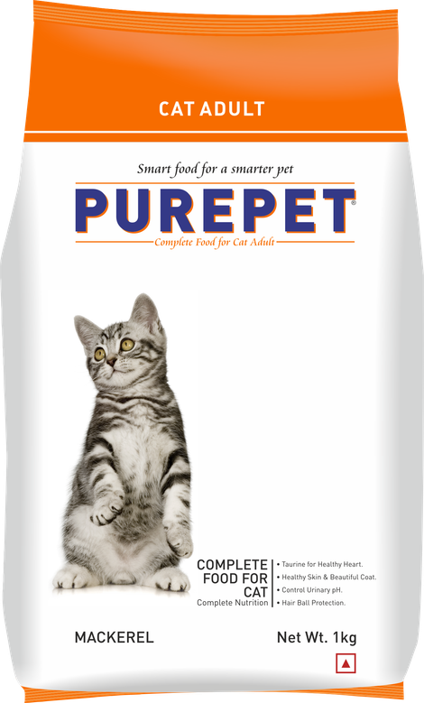 Purepet Mackerel Adult Dry Cat Food