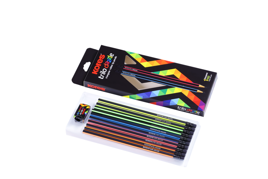 Kores Trilo Dazzle Pencils