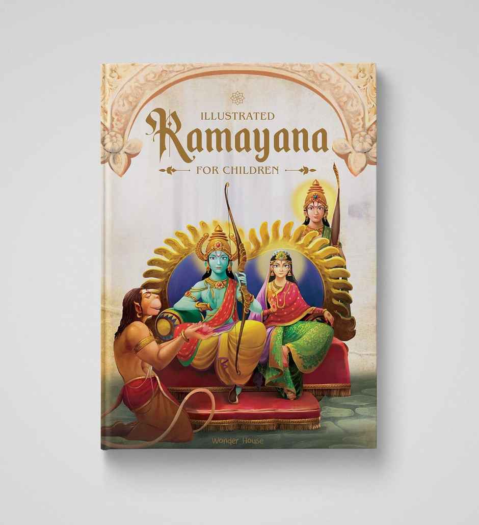 Illustrated Ramayana for Children Immortal Epic of India (Deluxe Edition)