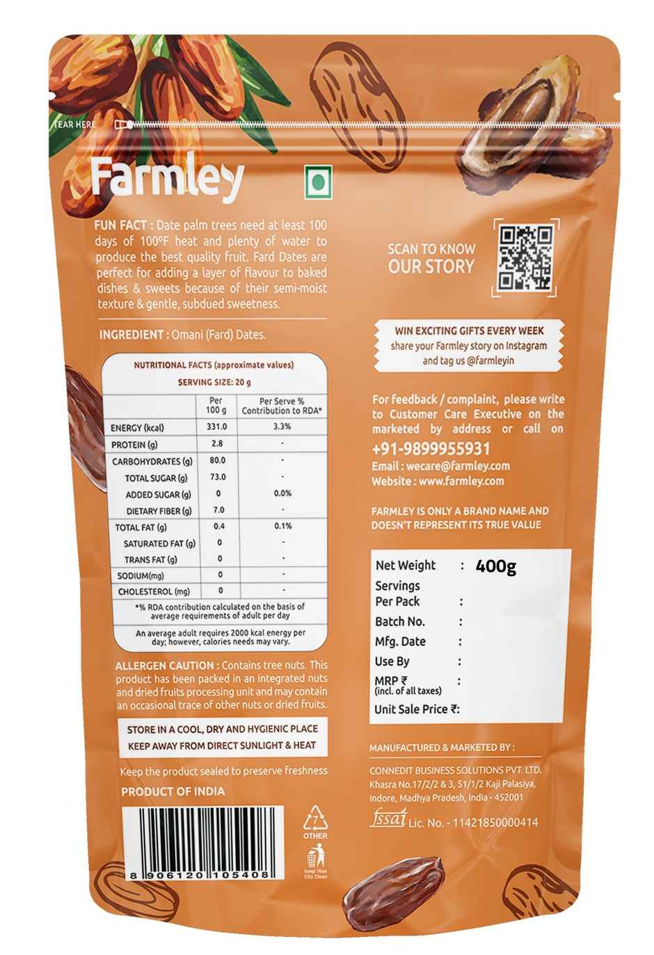 Farmley Premium Omani Fard Dates