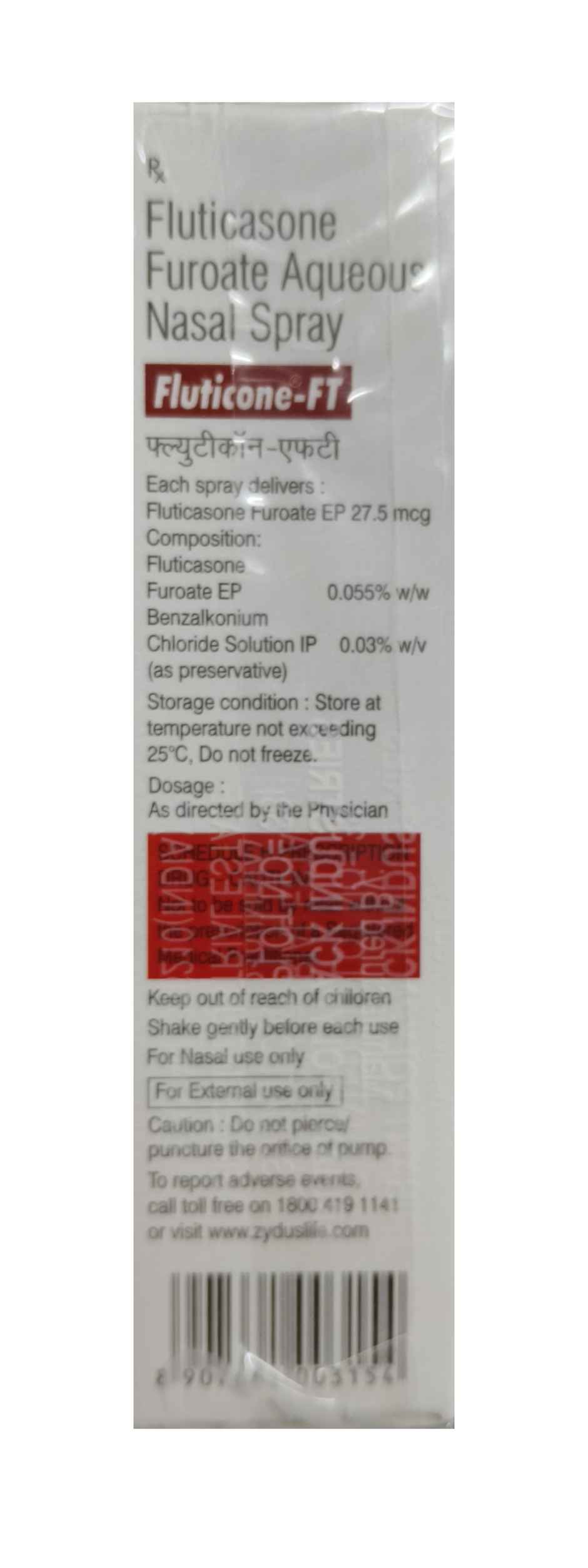 Fluticone-FT Nasal Spray