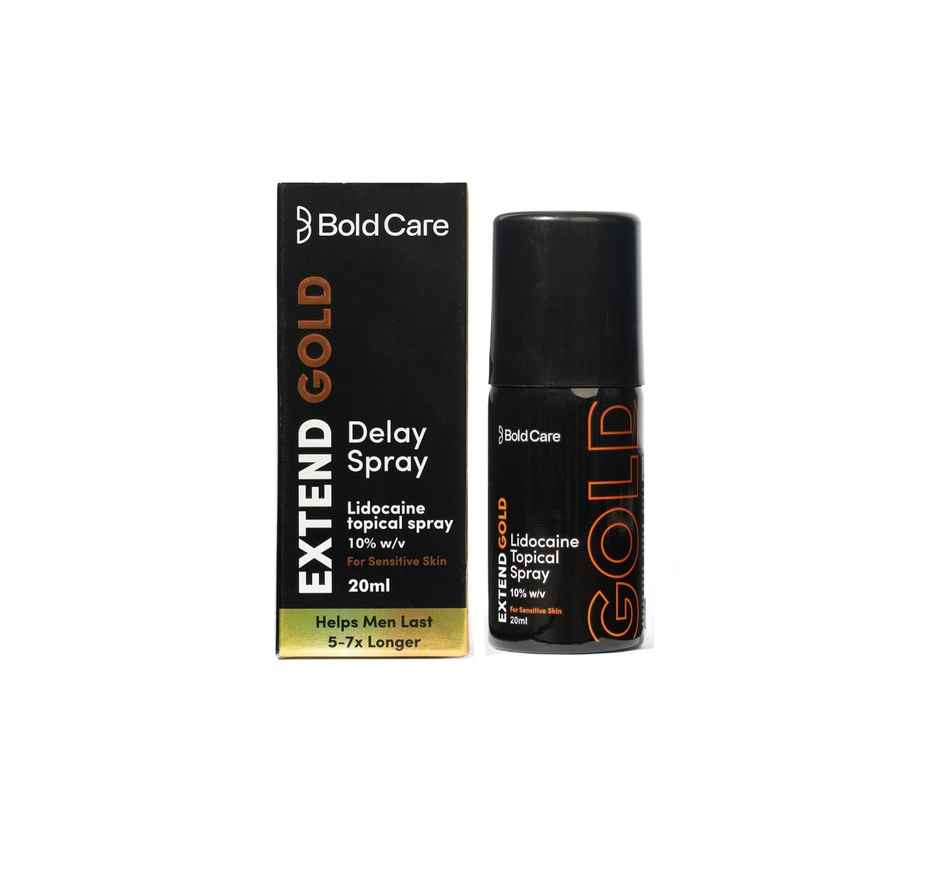  Bold Care Extend Gold Delay - Lidocaine 10% Topical Spray
