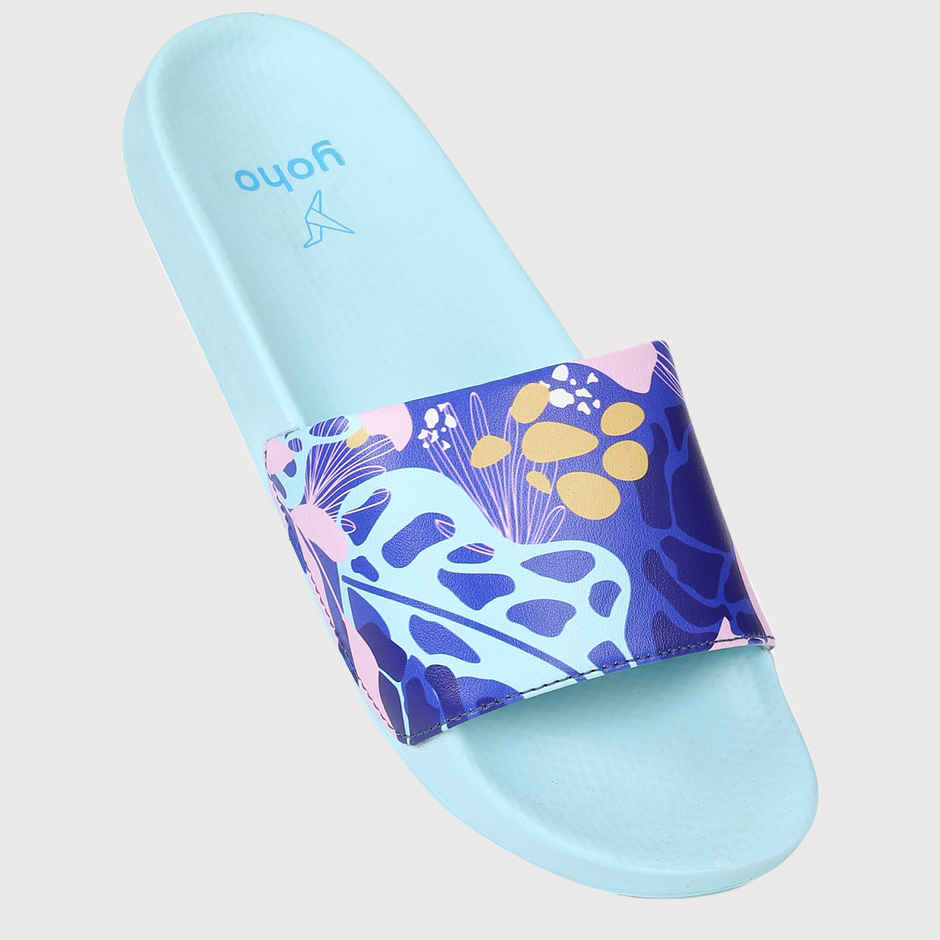 Yoho Women Sliders Tropica | Ocean Blue | UK 4