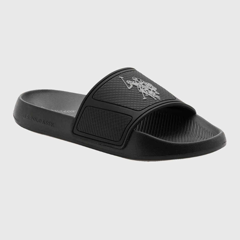 U.S. Polo Assn. | Men Phil Sliders | Black | UK 7