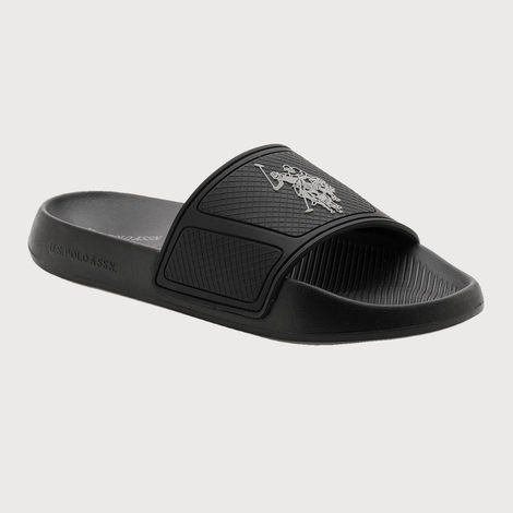 U.S. Polo Assn. | Men Phil Sliders | Black | UK 7