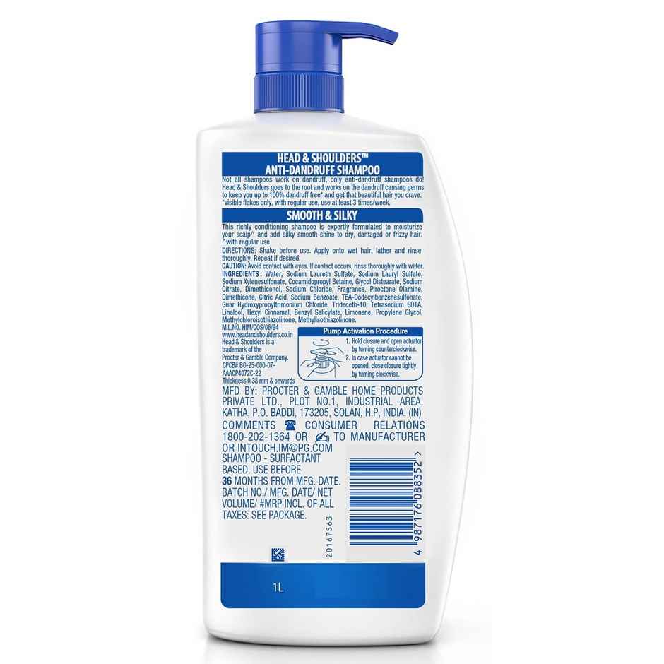 Head & Shoulders Smooth & Silky Anti-Dandruff Shampoo