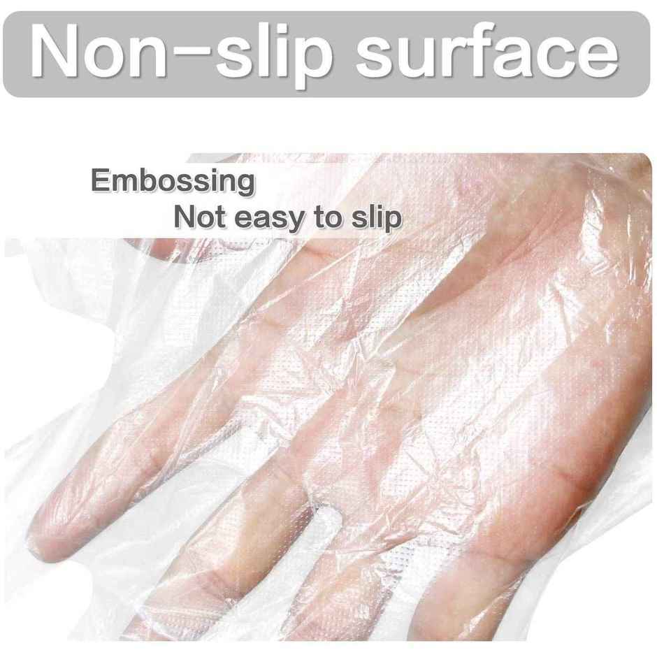 Tempware PP Disposable Plastic Gloves - Pack Of 100