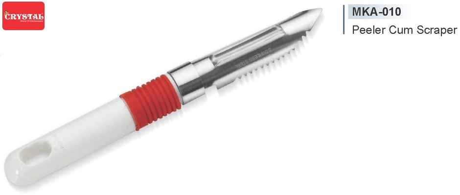 Crystal - Cl-125 Plastic Knife And Peeler Set 2-Piece Multicolour