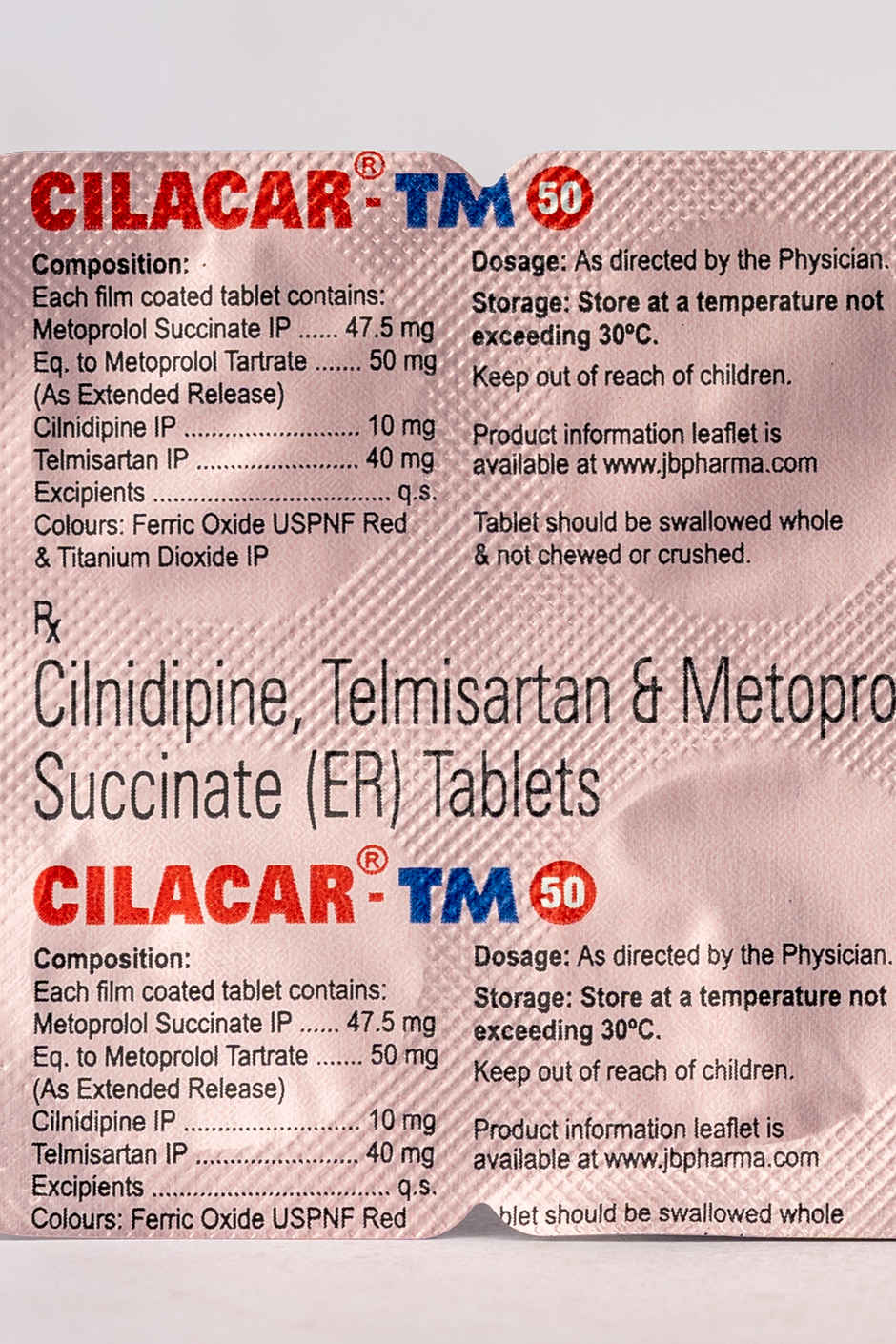 Cilacar TM 50 Tablet ER